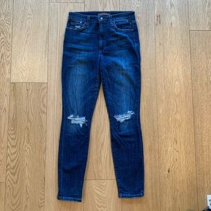 Joe’s Distressed Mid Rise Jeans